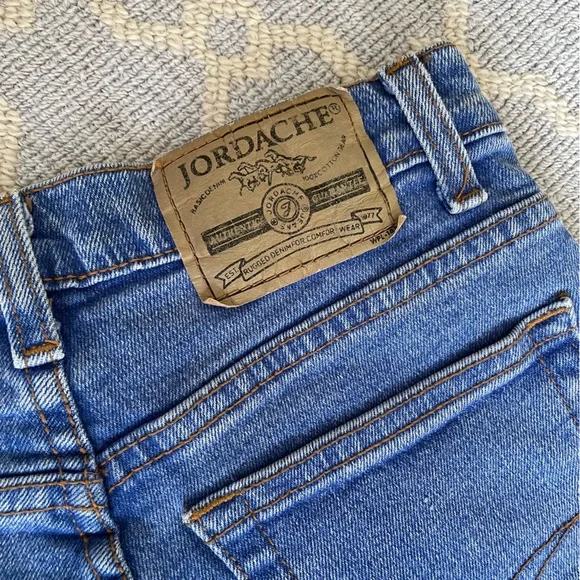 Jordache Vtg 90s Straight Leg Skinny Jeans - Picture 4 of 10